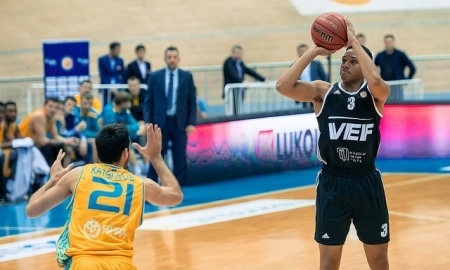 Фоторепортаж с матча ВТБ «Астана» — ВЭФ 66:64 