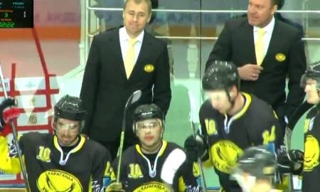 Видеообзор матча ВХЛ «Сарыарка» — «Рубин» 3:1 