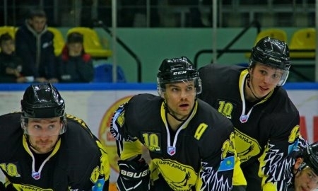 Фоторепортаж с матча ВХЛ «Сарыарка» — «Рубин» 3:1