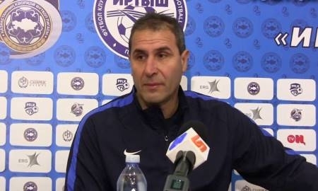 Видео послематчевой пресс-конференции игры Премьер-Лиги «Иртыш» — «Кайрат» 1:3