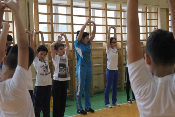 «Физкульт-Ура» в столице с Даригой Шакимовой