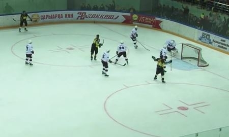 Видеообзор матча ВХЛ «Сарыарка» — «Челмет» 3:0
