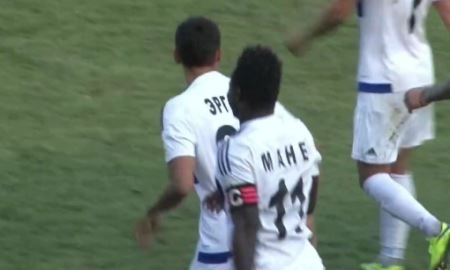 Видео гола Эргашева матча Премьер-Лиги «Тараз» — «Шахтер»