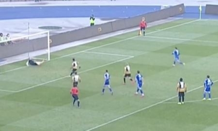 Видео гола Исламхана матча Премьер-Лиги «Кайрат» — «Окжетпес»