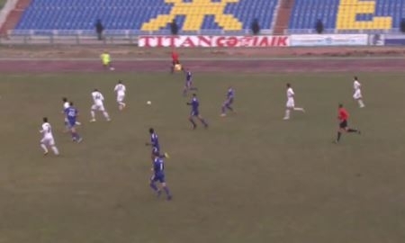 Видео гола Коронеля матча Премьер-Лиги «Жетысу» — «Акжайык»