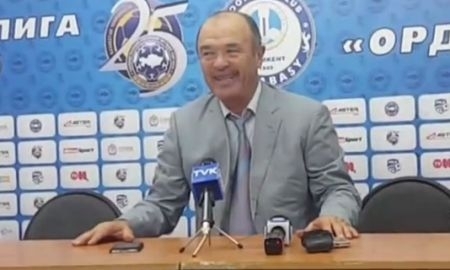 Видео послематчевой пресс-конференции игры Премьер-Лиги «Ордабасы» — «Актобе» 2:1