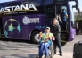 Фоторепортаж с приезда «Астаны» в Алматы