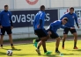 Фоторепортаж с предыгровой тренировки «Олимпиакоса»