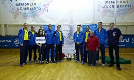 Ветераны казахстанского волейбола заняли пятое место на мемориале Ефима Славского