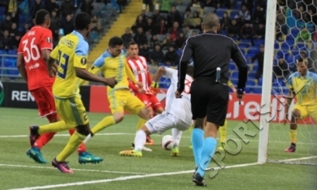 Деспотович забил самый быстрый гол «Астаны» в еврокубках