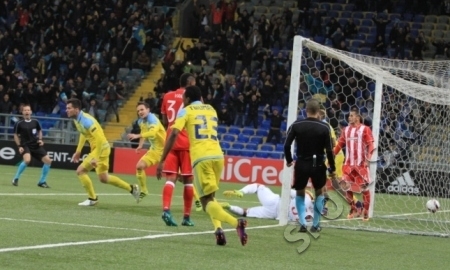 «Астана» — «Олимпиакос» 1:1. Что могли, то и показали