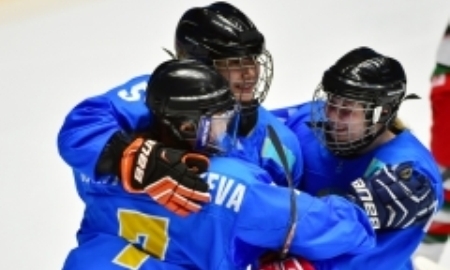 Казахстанские хоккеистки заняли первое место в группе предварительной квалификации Олимпиады-2018