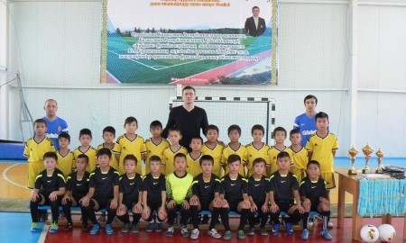 В Жанатасе завершился детский турнир на призы тренера ФК «Кайрат» Константина Горовенко