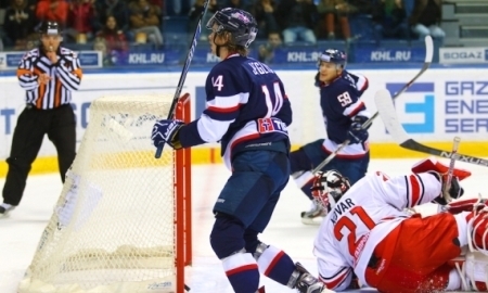 «Слован» перед матчем с «Барысом» выиграл два гостевых поединка