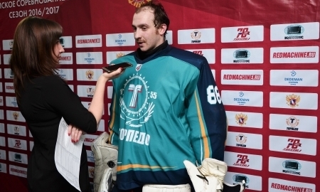 Иванов признан лучшим вратарем недели в ВХЛ