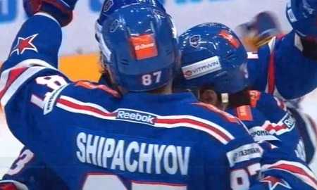 Видео шайб матча КХЛ СКА — «Барыс» 9:0