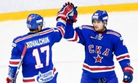 Победа над «Барысом» стала для СКА 15-й подряд