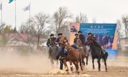 Конные состязания проходят в ЮКО