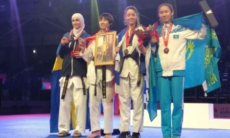 Мураткызы стала бронзовым призером чемпионата мира по таеквондо WTF среди юниоров