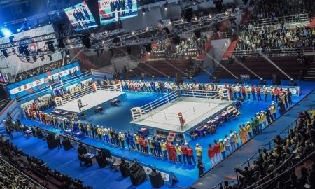 Казахстанцы выиграли предварительные бои во второй день молодежного чемпионата мира