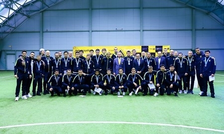 «Кайрат» награжден серебряными медалями чемпионата Казахстана