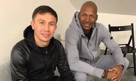 Головкин встретился с рекордсменом НБА