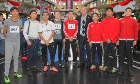 Байшаков открыл турнир по набиванию мяча в Астане