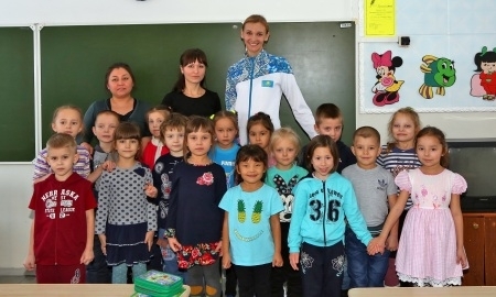 Рыпакова вернулась в свою школу в качестве учителя