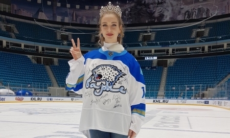 Игроки «Барыса» выбрали «Miss Ice 2016»