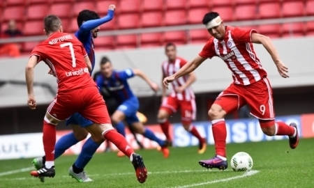 Cоперник «Астаны», «Олимпиакос», сыграл вничью с «Керкирой»