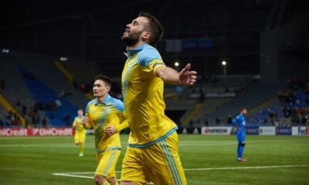 Аничич вошел в «тройку» голеадоров «Астаны» в еврокубках