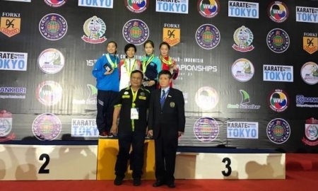 Две бронзовые медали завоевали на чемпионате Азии каратистки из Мангистау