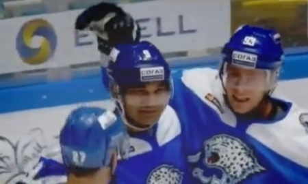 Шайба Доуса в матче «Барыс» — «Куньлунь Ред Стар» вошла в ТОП-10 лучших голов недели КХЛ