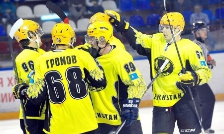 «Сарыарка» одержала победу над «Ариадой-НХ» в матче ВХЛ