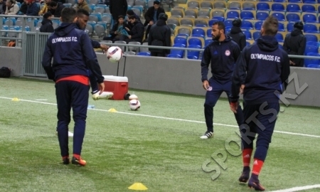 Фоторепортаж матча Лиги Европы «Астана» — «Олимпиакос» 1:1