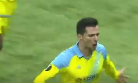 Видео гола Деспотовича матча Лиги Европы «Астана» — «Олимпиакос»