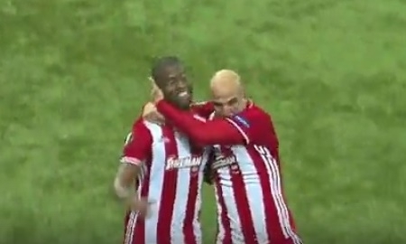 Видео гола Себы матча Лиги Европы «Астана» — «Олимпиакос»