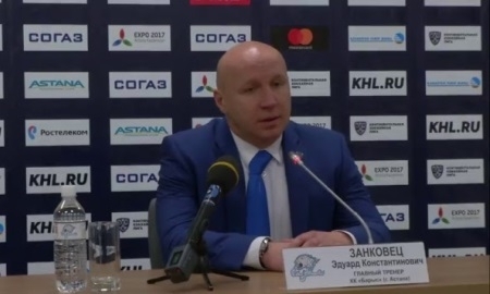 Видео послематчевой пресс-конференции игры КХЛ «Барыс» — «Медвешчак» 2:0