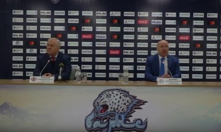 Видео послематчевой пресс-конференции игры КХЛ «Барыс» — «Автомобилист» 4:0