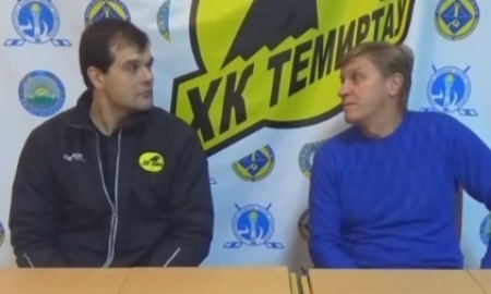 Видео послематчевой пресс-конференции игр чемпионата РК «Темиртау» — «Горняк» 2:3 ОТ, 6:1