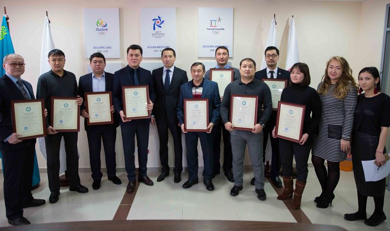 Казахстанские спортивные федерации получили признание НОК РК