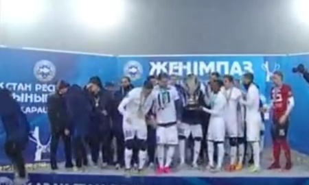 Видео награждения обладателя Кубка Казахстана-2016