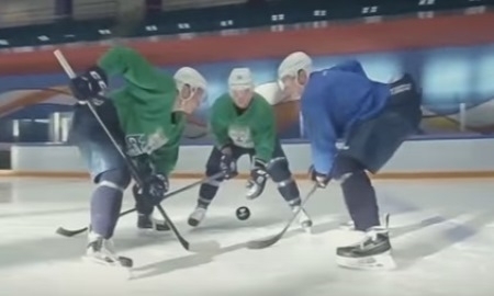 «Снежные Барсы» приняли участие во флешмобе Mannequin Challenge