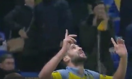 Видео гола Аничича матча Лиги Европы «Астана» — АПОЭЛ