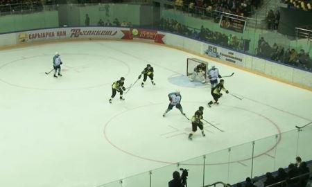 Видеообзор матча ВХЛ «Сарыарка» — «Торпедо» 2:1 Б