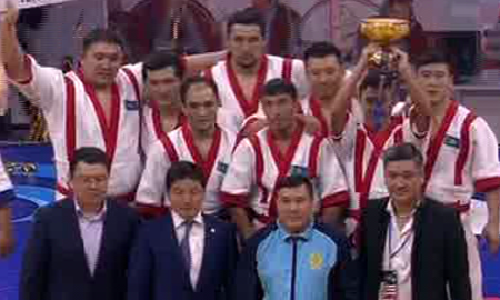 Видео церемонии награждения призеров турнира «Евразия Барысы»