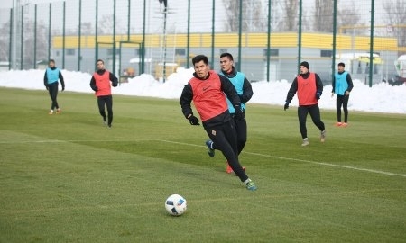 Игроки «Кайрата» провели двусторонний матч