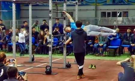 В Шымкенте уличные спортсмены соревновались в мастерстве