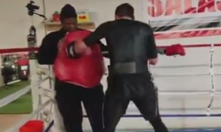 Шуменов поделился видео с тренировки