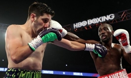 Потенциальный соперник Головкина Кроуфорд нокаутировал Молину